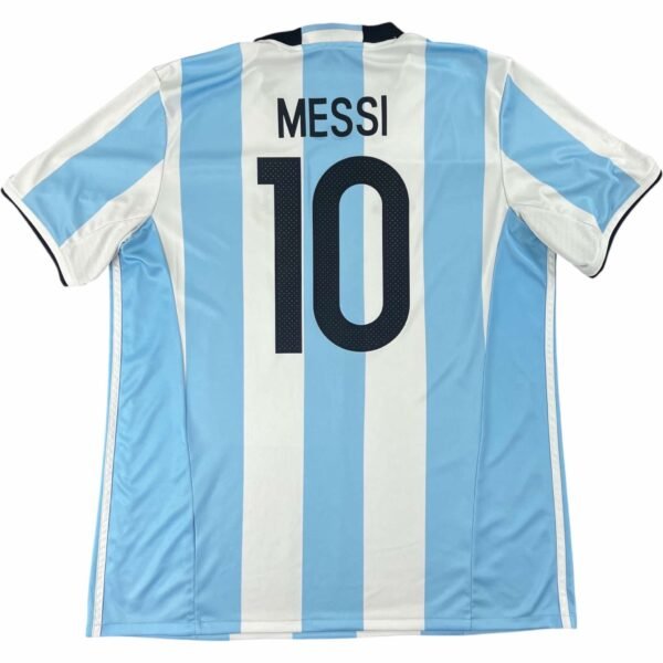 Argentína Argentin válogatott 2016-17 Adidas hazai Lionel Messi foci mez XL-es