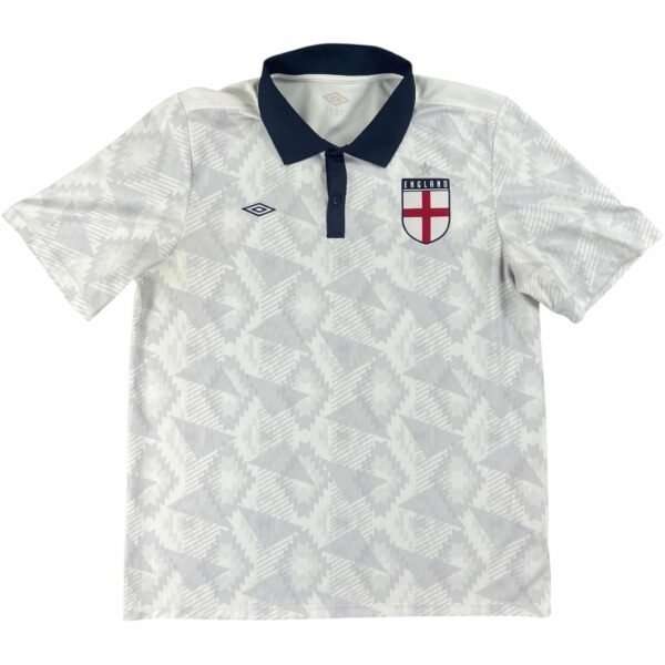 Anglia Angol válogatott 1990-92 Umbro hazai retro foci mez XL-es