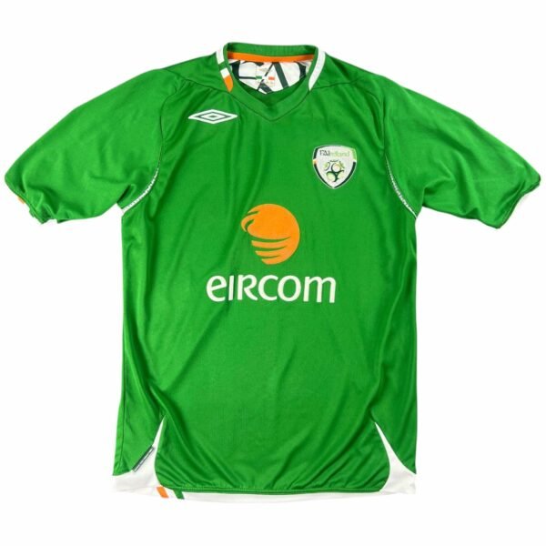 Írország Ír válogatott 2006-08 Umbro hazai foci mez S-es
