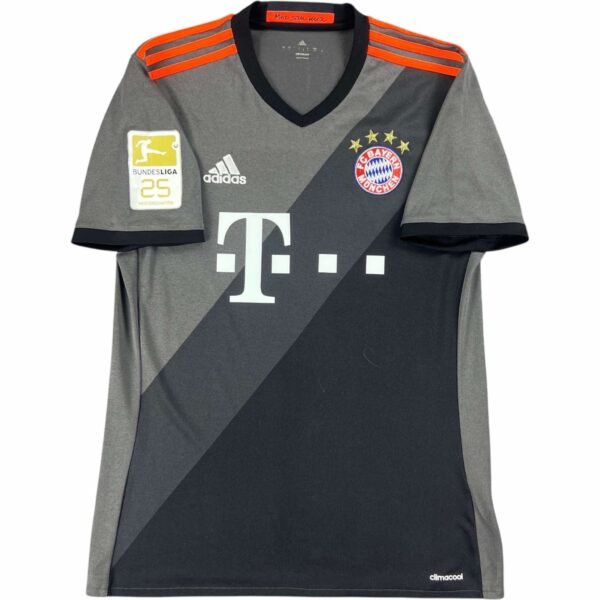 Bayern München 2016-17 Adidas vendég foci mez S-es