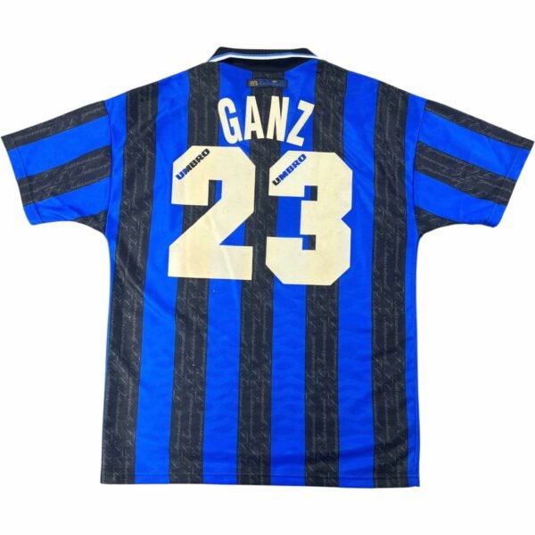 Internazionale Inter Milan 1996-97 Umbro hazai Maurizio Ganz foci mez M-es