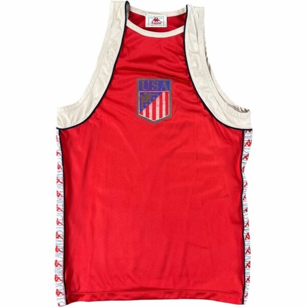 USA Track & Field válogatott Kappa vintage ujjatlan mez S-es