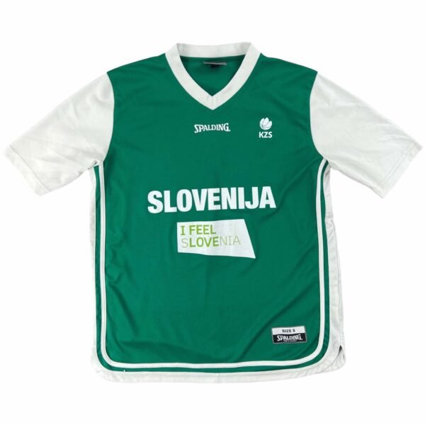 Szlovénia Szlovén válogatott Spalding kosárlabda bemelegítő felső S-es