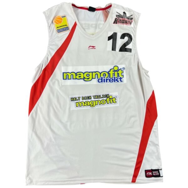 UBC Güssing Knights Li-Ning hazai #12 kosárlabda mez 3XL-es