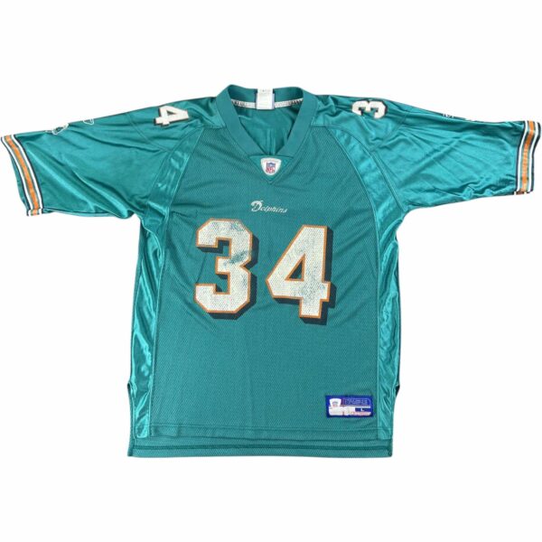 Miami Dolphins Ricky Williams Reebok NFL mez L-es