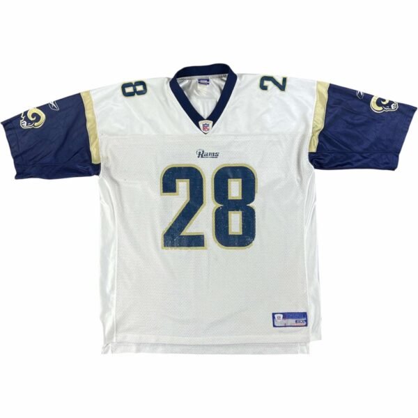 St. Loius Rams Marshall Faulk Reebok NFL mez XXL-es