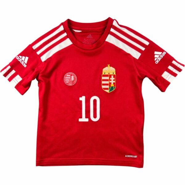 Magyarország Magyar válogatott 2021 Adidas "Illés #10" foci mez gyerek 116-os