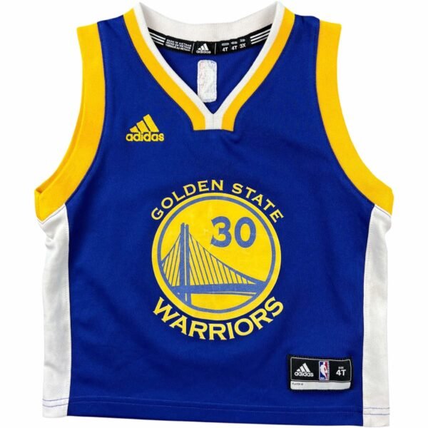 Golden State Warriors Stephen Curry Adidas NBA mez gyerek 4T-s