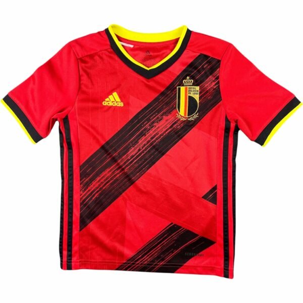 Belgium Belga válogatott 2016-17 Adidas hazai foci mez gyerek 128-as