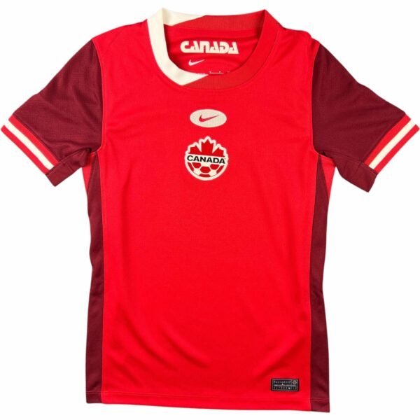 Kanada Kanadai válogatott 2024-25 Nike hazai foci mez gyerek S-es