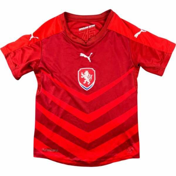 Csehország Cseh válogatott 2016-17 Puma hazai foci mez gyerek 128-as