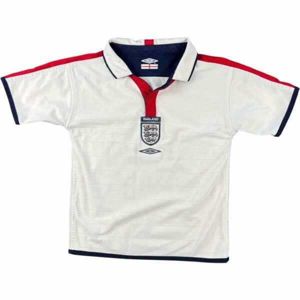Anglia Angol válogatott 2003-05 Umbro hazai foci mez gyerek 4-5 éves