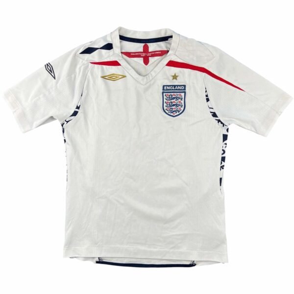 Anglia Angol válogatott 2007-09 Umbro hazai foci mez gyerek 134-es