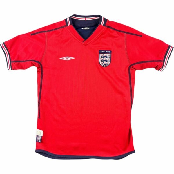 Anglia Angol válogatott 2002-04 Umbro vendég foci mez gyerek 147-158-as