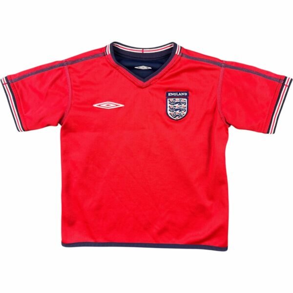 Anglia Angol válogatott 2002-04 Umbro vendég foci mez gyerek 98-as