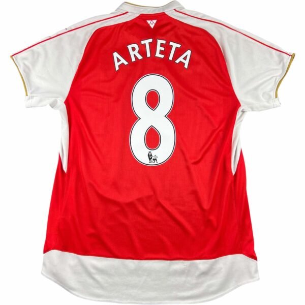 Arsenal 2015-16 Puma hazai Mikel Arteta foci mez női XL-es