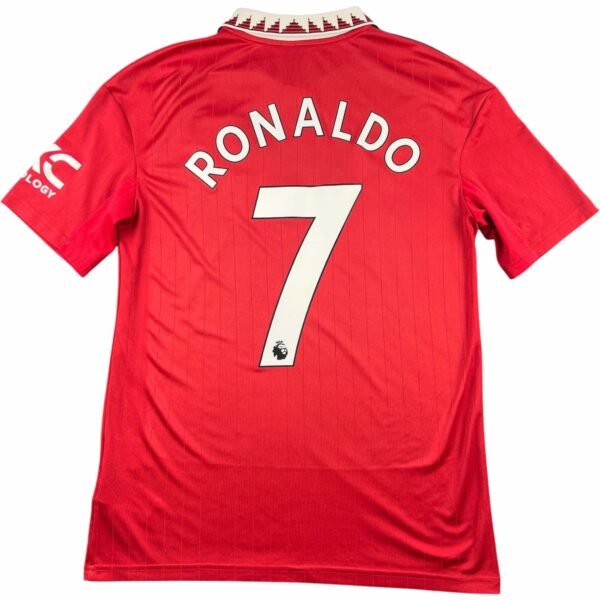 Manchester United 2022-23 Adidas hazai Cristiano Ronaldo foci mez gyerek XL-es