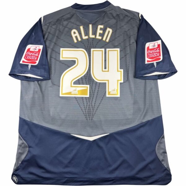 Swansea City 2008-09 Umbro vendég Joe Allen foci mez 3XL-es