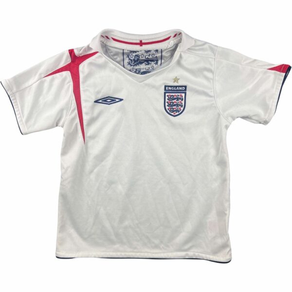 Anglia Angol válogatott 2005-07 Umbro hazai foci mez gyerek 110-es