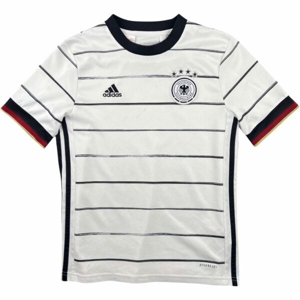 Németország Német válogatott 2019-21 Adidas hazai foci mez gyerek 152-es
