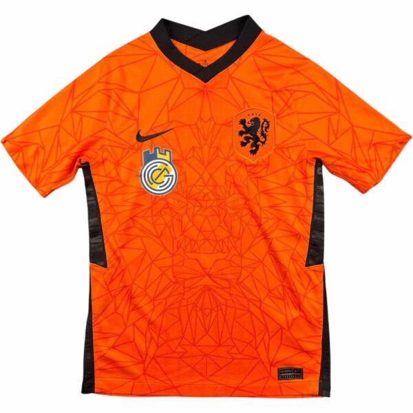 Hollandia Holland válogatott 2020-22 Nike hazai #16 foci mez gyerek 137-147-es