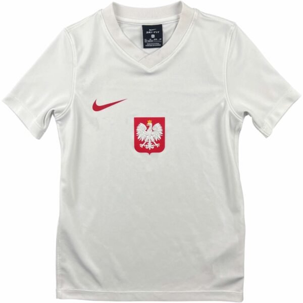 Lengyelország Lengyel válogatott 2020-21 Nike hazai basic foci mez gyerek 122-128-as