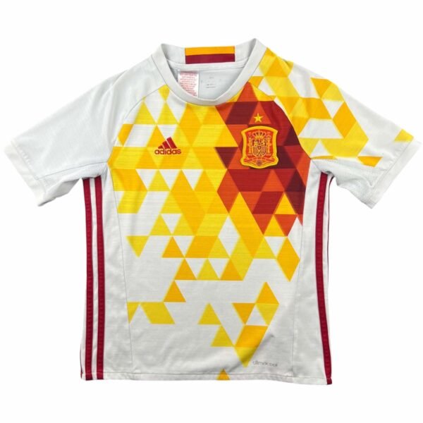 Spanyolország Spanyol válogatott 2015-17 Adidas vendég foci mez gyerek 128-140-es