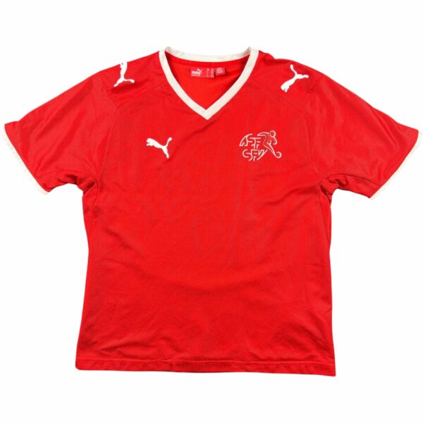 Svájc Svájci válogatott 2008-10 Puma hazai foci mez gyerek 140-es