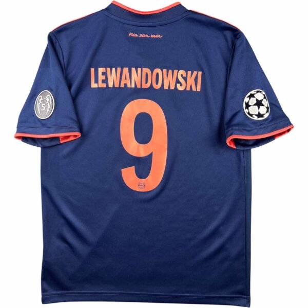 Bayern München 2019-20 Adidas harmadik számú BL Robert Lewandowski foci mez gyerek 152-es
