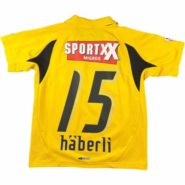 Young Boys 2007-08 Puma hazai Thomas Häberli foci mez gyerek 152-es