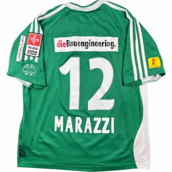 St. Gallen 2007-08 Adidas hazai David Marazzi foci mez gyerek XL-es