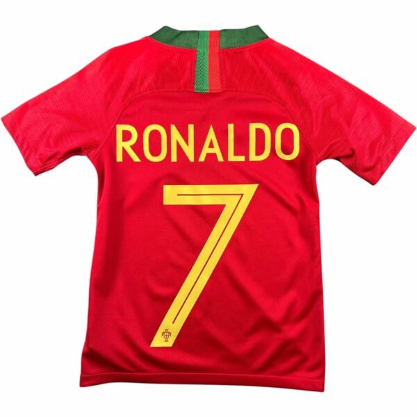 Portugália Portugál válogatott 2018-20 Nike hazai Cristiano Ronaldo foci mez gyerek 122-128-as