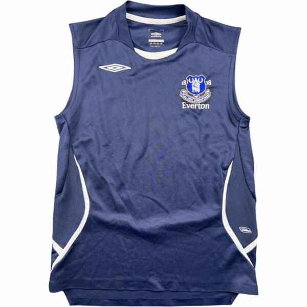 Everton 2007-08 Umbro ujjatlan training foci mez gyerek 152-es