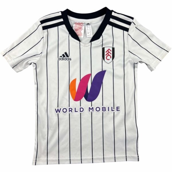 Fulham 2021-22 Adidas hazai foci mez gyerek 110-es