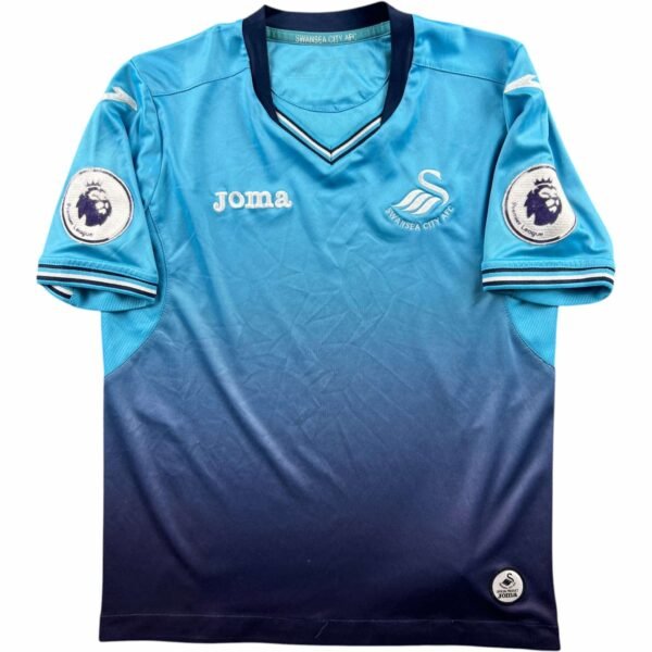Swansea City 2016-17 Joma vendég foci mez gyerek 140-es