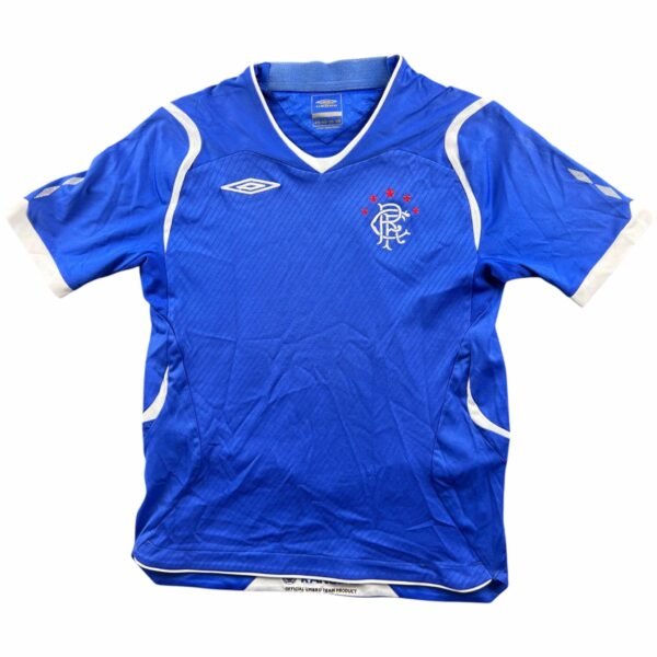 Glasgow Rangers 2008-09 Umbro hazai foci mez gyerek 134-es