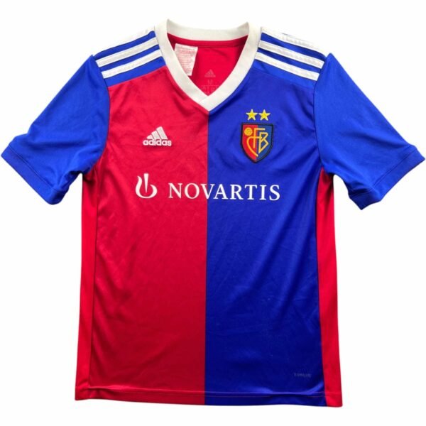 FC Basel 2018-19 Adidas hazai foci mez gyerek 152-es