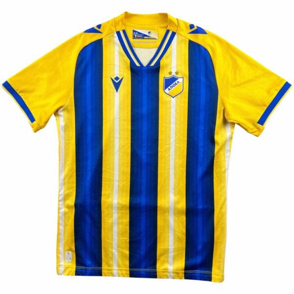 Apoel Nicosia 2023-24 Macron hazai foci mez gyerek L-es