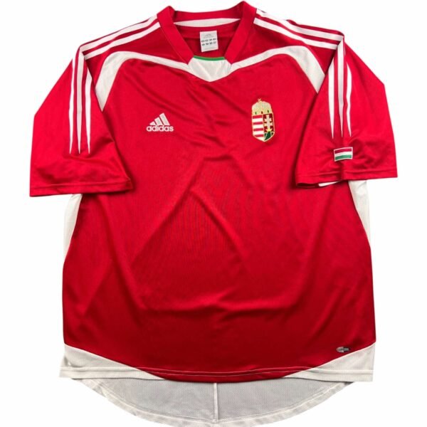 Magyarország Magyar válogatott 2004-06 Adidas hazai foci mez L-es