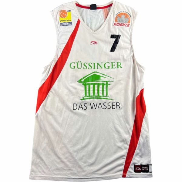 Güssing Knights Adidas Li-Ning hazai #7 kosárlabda mez XL-es
