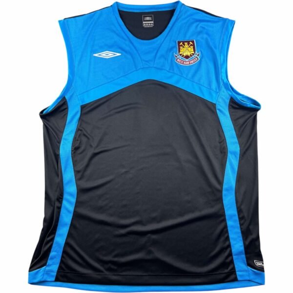 West Ham United 2009-10 Umbro ujjatlan training foci mez 3XL-es