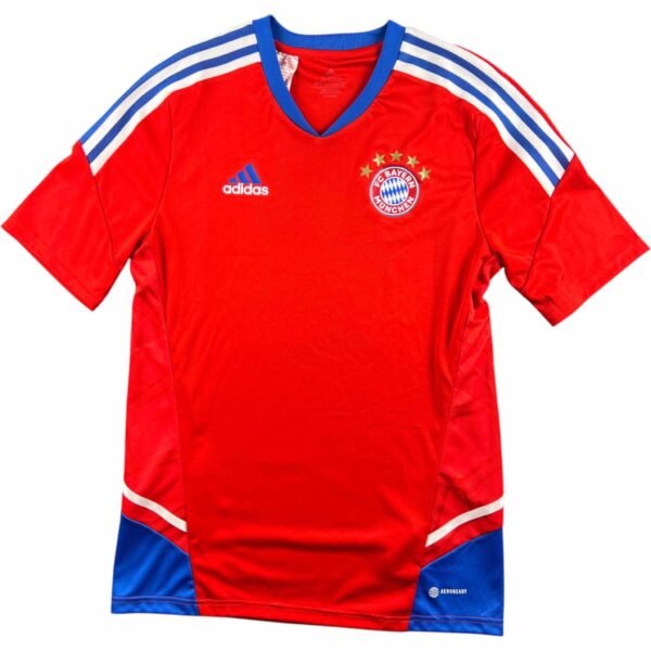 Bayern München 2022-23 Adidas training foci mez gyerek XL-es