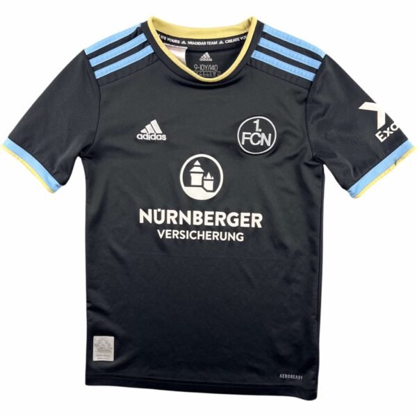 Nürnberg 2023-24 Adidas harmadik számú foci mez gyerek 140-es