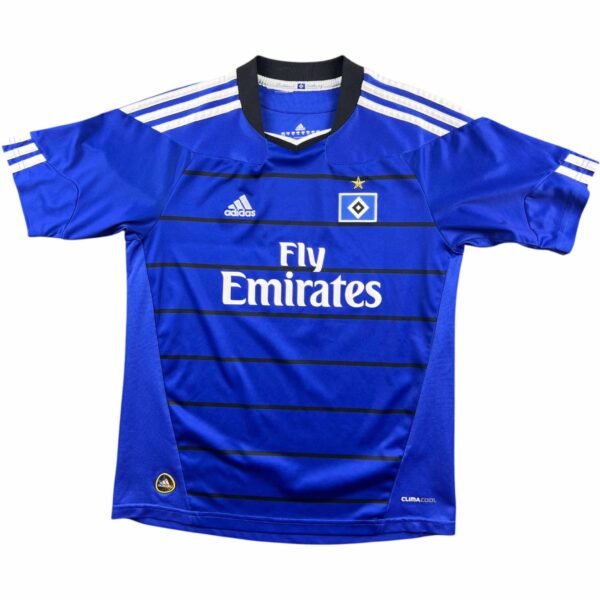 Hamburg 2010-11 Adidas vendég foci mez gyerek 152-es