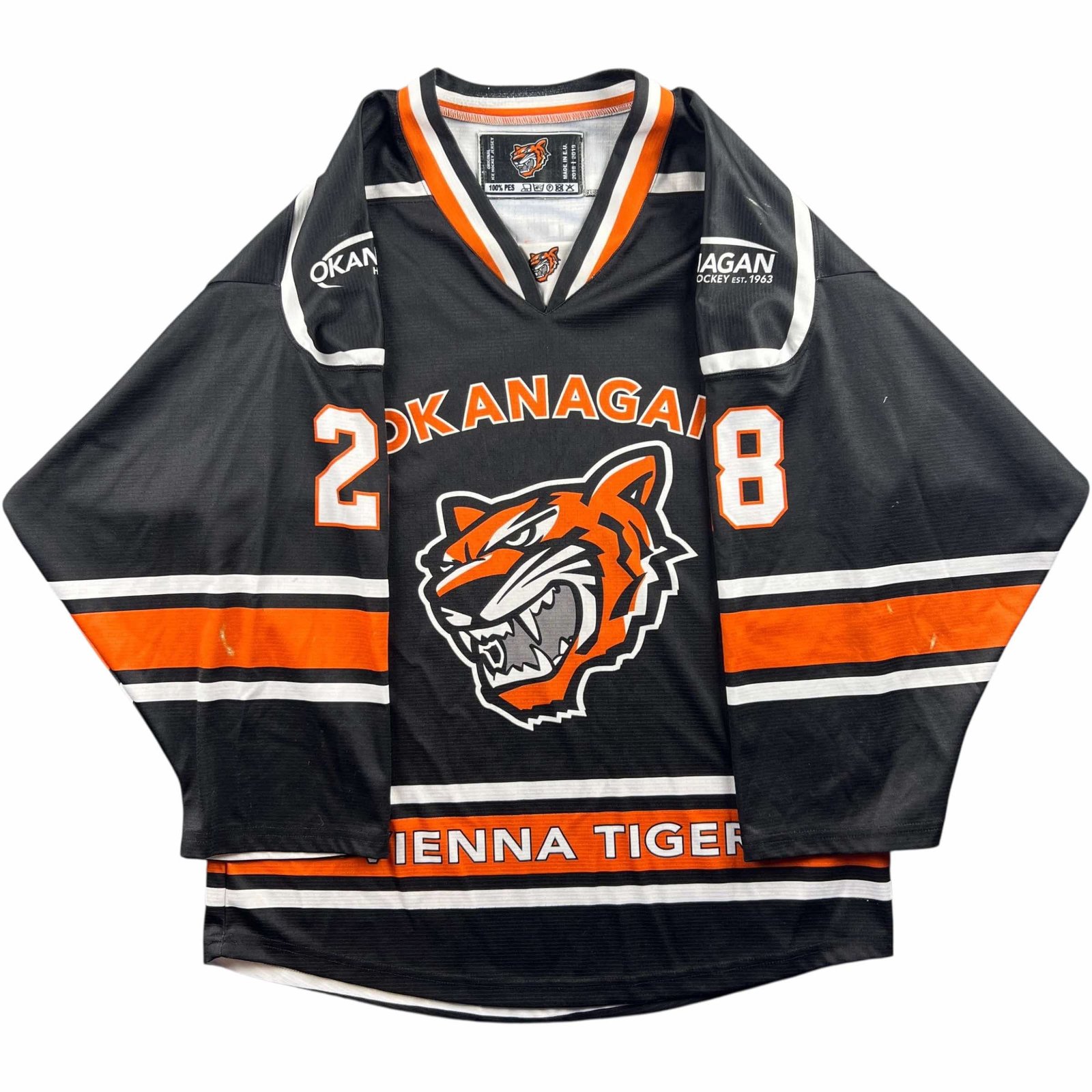 Vienna Tigers 2018-19 Lars Stöckl jégkorong mez S-es