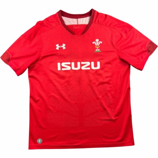 Wales Under Armour hazai #23 Morris rögbi mez XXL-es