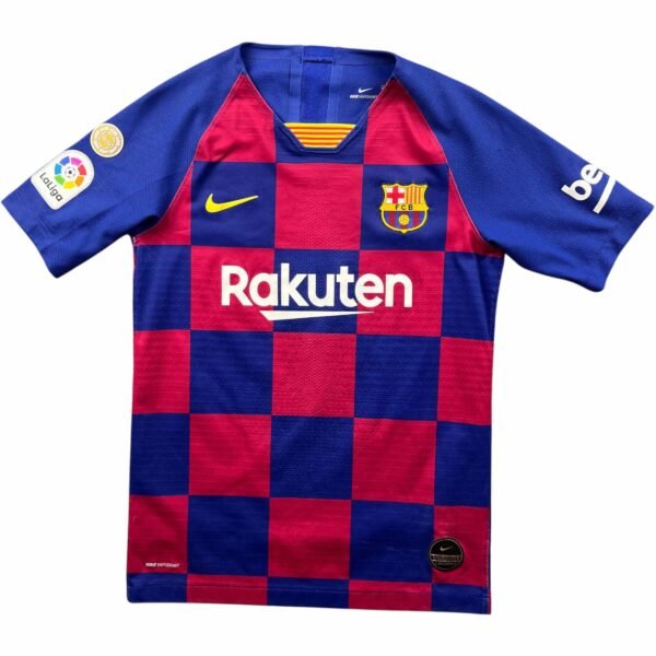 Barcelona 2019-20 Nike hazai "Edvard #10" foci mez gyerek 137-147-es