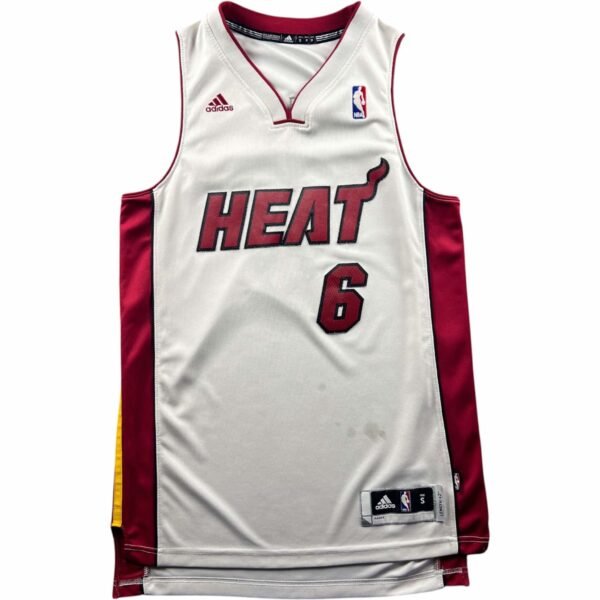 Miami Heat LeBron James Swingman Adidas NBA mez S-es