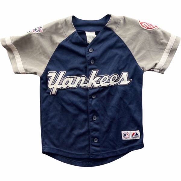 New York Yankees Derek Jeter Majestic MLB mez gyerek S-es
