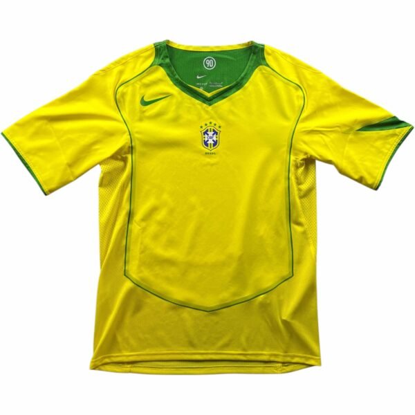 Brazília Brazil válogatott 2004-06 Nike hazai reissue foci mez M-es